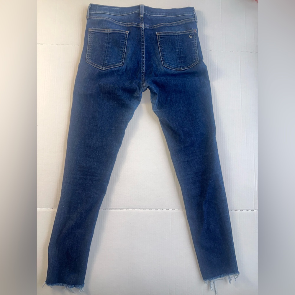 Rag &‎ Bone Women’s 29 Style 10 Inch Ankle Skinny Raw Hem - Picture 4 of 12